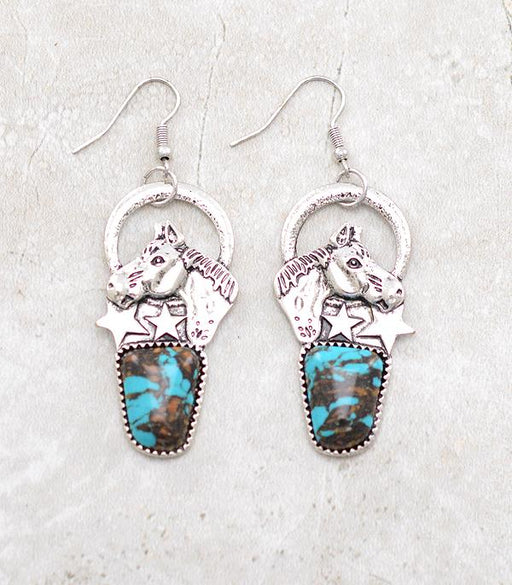 Ace High Trends EARRINGS,WESTERN HOOK EARRINGS