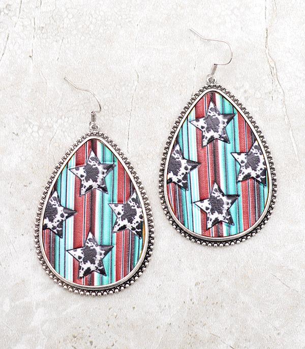 Ace High Trends EARRINGS,WESTERN HOOK EARRINGS
