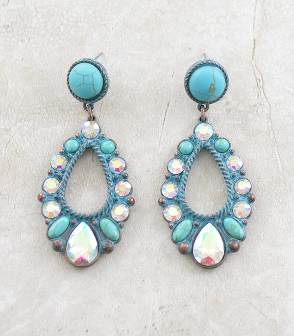 Ace High Trends EARRINGS,WESTERN POST EARRINGS