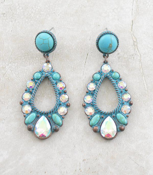 Ace High Trends EARRINGS,WESTERN POST EARRINGS
