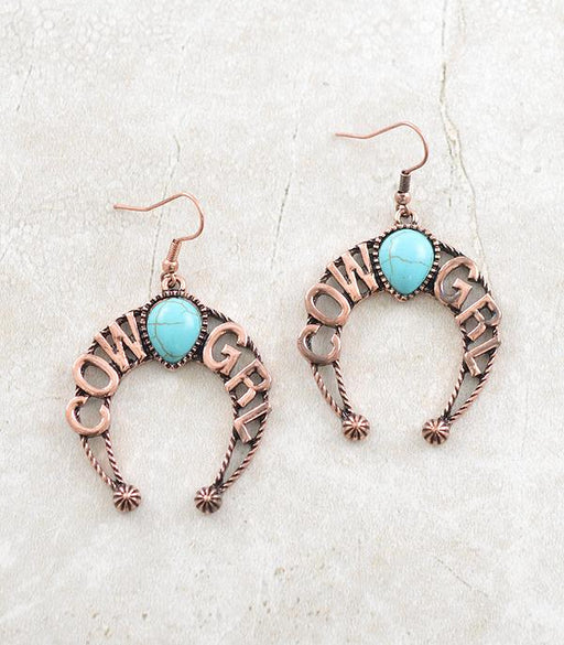 Ace High Trends EARRINGS,WESTERN SQUASH BLOSSOM EARRINGS