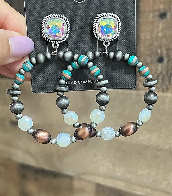 Ace High Trends EARRINGS,WESTERN POST EARRINGS