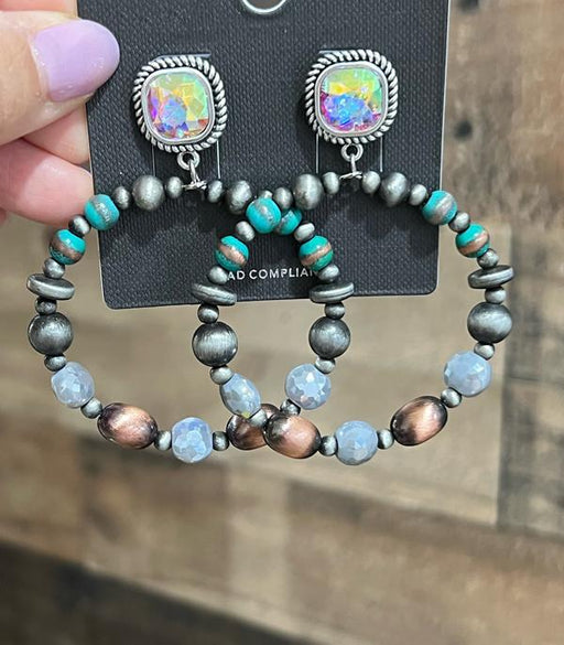 Ace High Trends EARRINGS,WESTERN POST EARRINGS