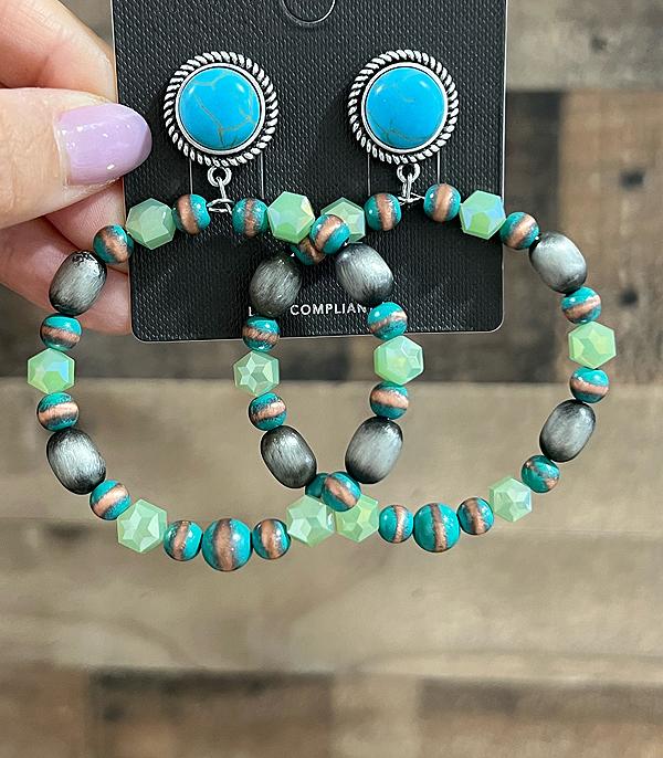 Ace High Trends EARRINGS,WESTERN POST EARRINGS