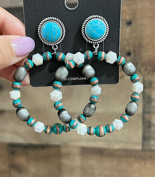 Ace High Trends EARRINGS,WESTERN POST EARRINGS