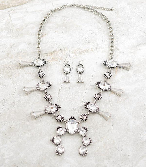 Ace High Trends NECKLACES,WESTERN SQUASH BLOSSOM NECKLACES