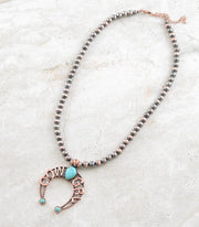 Ace High Trends NECKLACES,WESTERN SQUASH BLOSSOM NECKLACES