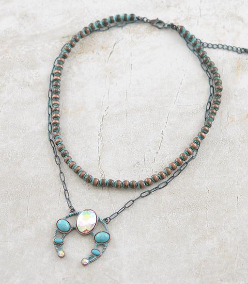 Ace High Trends NECKLACES,WESTERN SQUASH BLOSSOM NECKLACES