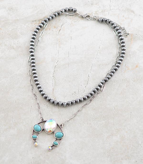 Ace High Trends NECKLACES,WESTERN SQUASH BLOSSOM NECKLACES