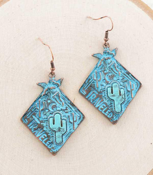 Ace High Trends EARRINGS,WESTERN HOOK EARRINGS
