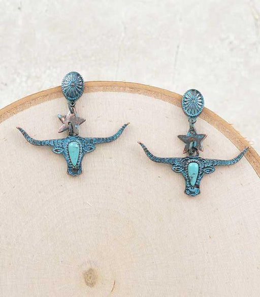 Ace High Trends EARRINGS,WESTERN POST EARRINGS
