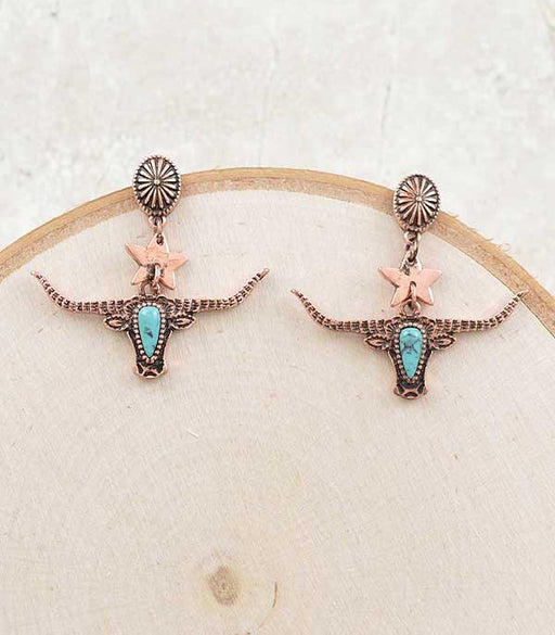 Ace High Trends EARRINGS,WESTERN POST EARRINGS