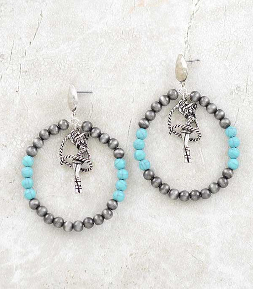 Ace High Trends EARRINGS,WESTERN POST EARRINGS