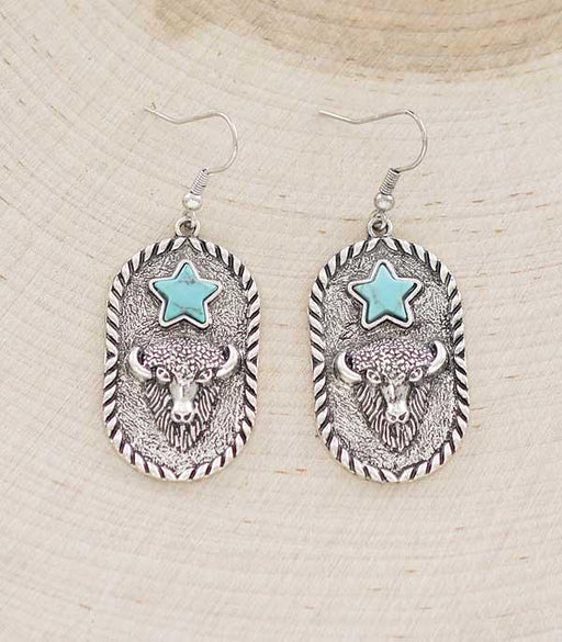 Ace High Trends EARRINGS,WESTERN HOOK EARRINGS