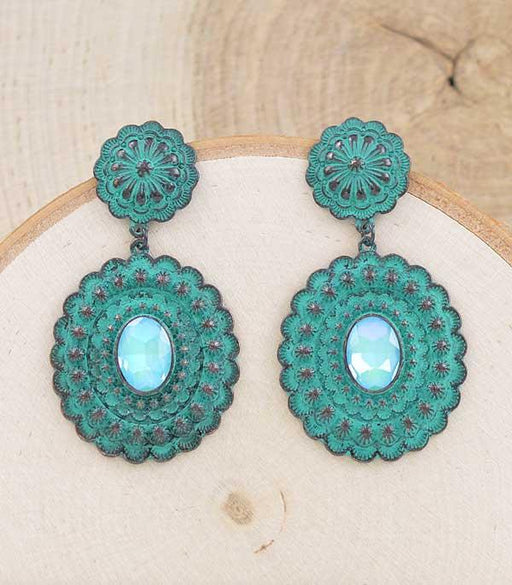 Ace High Trends EARRINGS,WESTERN POST EARRINGS