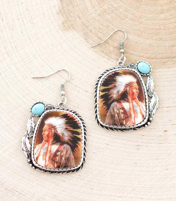 Ace High Trends EARRINGS,WESTERN HOOK EARRINGS