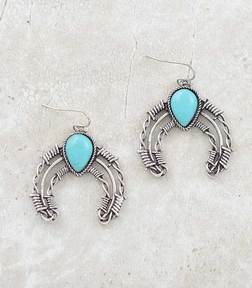 Ace High Trends EARRINGS,WESTERN SQUASH BLOSSOM EARRINGS