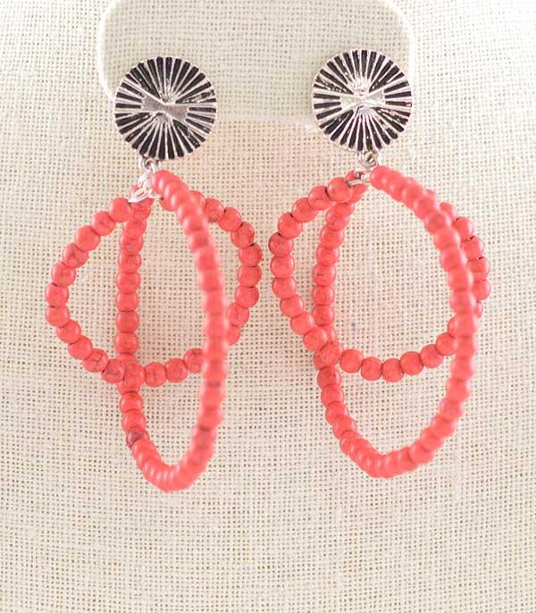 Ace High Trends EARRINGS,WESTERN POST EARRINGS