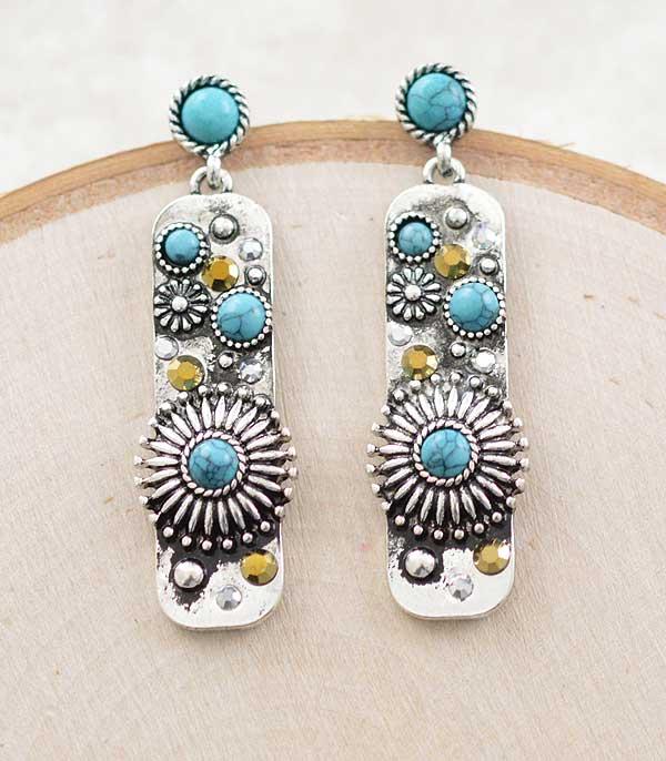 Ace High Trends EARRINGS,WESTERN POST EARRINGS