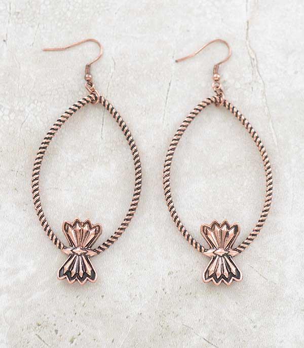 Ace High Trends EARRINGS,WESTERN HOOK EARRINGS