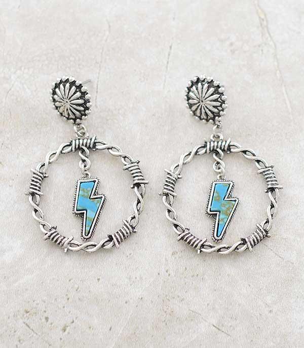 Ace High Trends EARRINGS,WESTERN POST EARRINGS