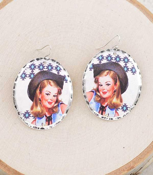 Ace High Trends EARRINGS,WESTERN HOOK EARRINGS
