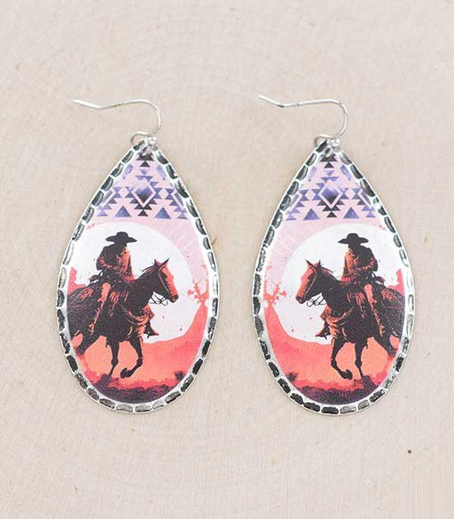 Ace High Trends EARRINGS,WESTERN HOOK EARRINGS