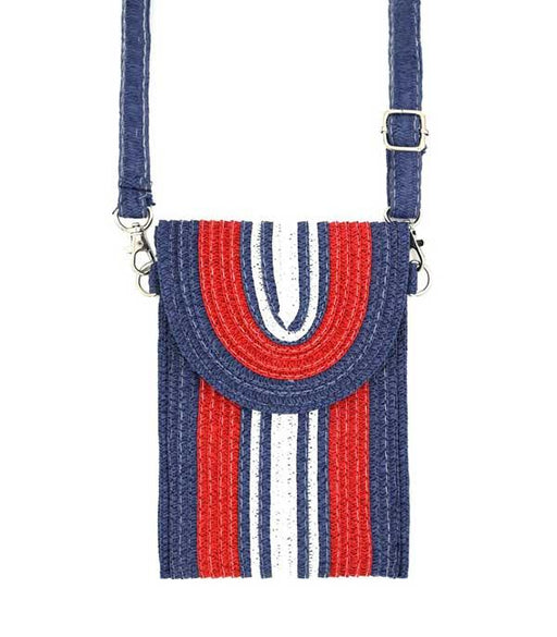 Ace High Trends HANDBAGS,CROSSBODY I CLUTCH BAGS,SALE,HANDBAGS l SMALL ACCESSORIES,RED,WHITE, AND BLUE