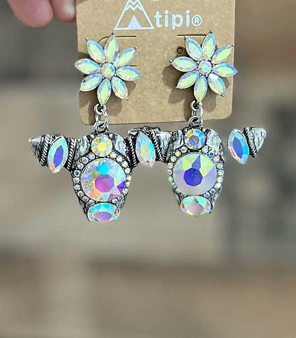 Ace High Trends EARRINGS,WESTERN POST EARRINGS