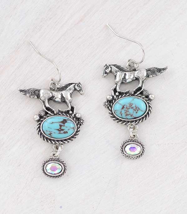 Ace High Trends EARRINGS,WESTERN HOOK EARRINGS