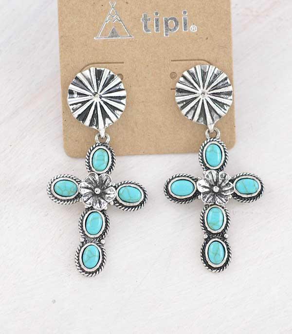 Ace High Trends EARRINGS,WESTERN POST EARRINGS