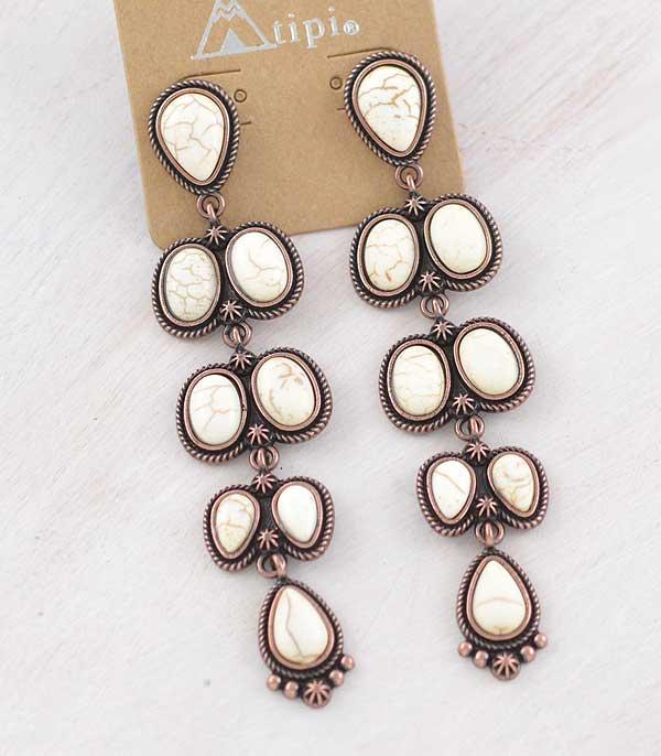 Ace High Trends EARRINGS,WESTERN POST EARRINGS