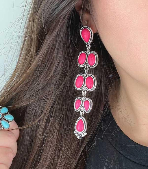 Ace High Trends EARRINGS,WESTERN POST EARRINGS