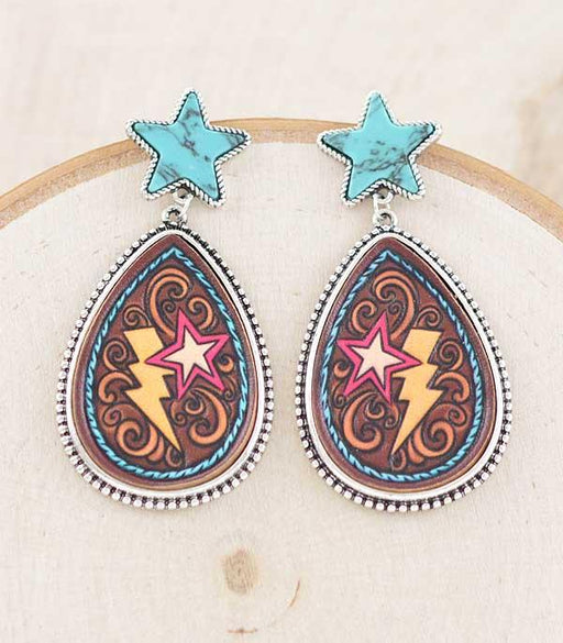 Ace High Trends EARRINGS,WESTERN POST EARRINGS