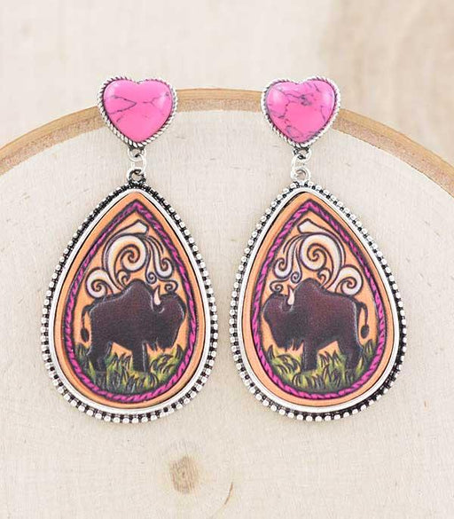 Ace High Trends EARRINGS,WESTERN POST EARRINGS