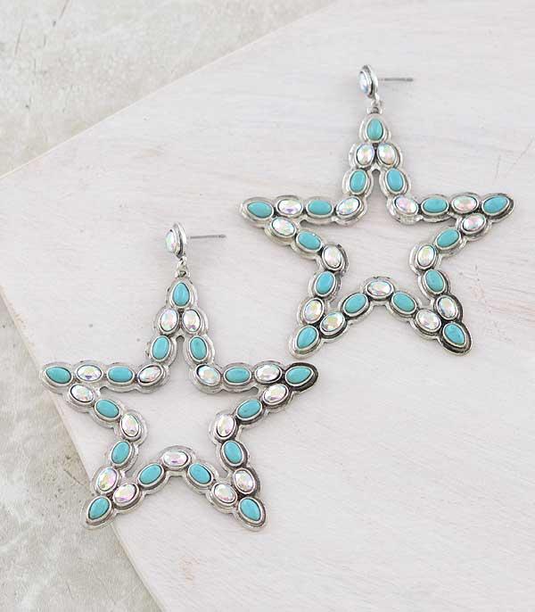 Ace High Trends EARRINGS,WESTERN POST EARRINGS