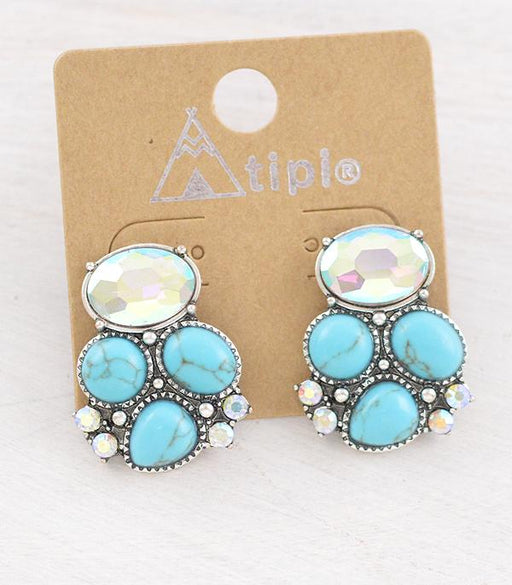 Ace High Trends EARRINGS,WESTERN POST EARRINGS