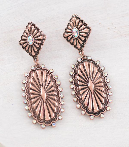 Ace High Trends EARRINGS,WESTERN POST EARRINGS