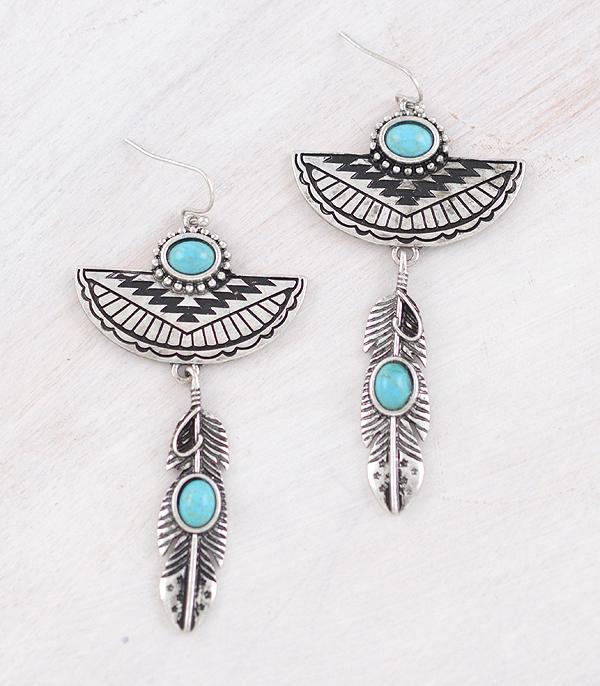 Ace High Trends EARRINGS,WESTERN HOOK EARRINGS