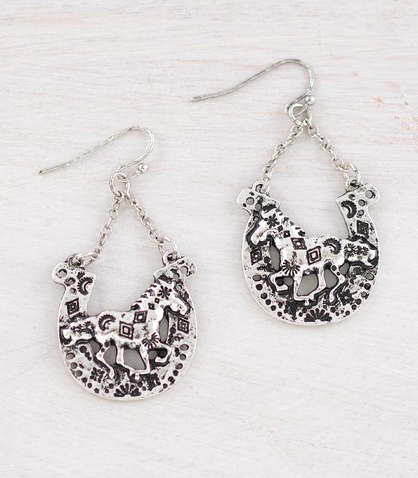 Ace High Trends EARRINGS,WESTERN HOOK EARRINGS