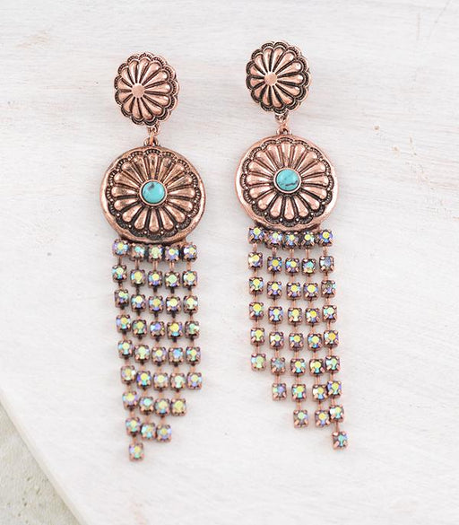 Ace High Trends EARRINGS,WESTERN POST EARRINGS