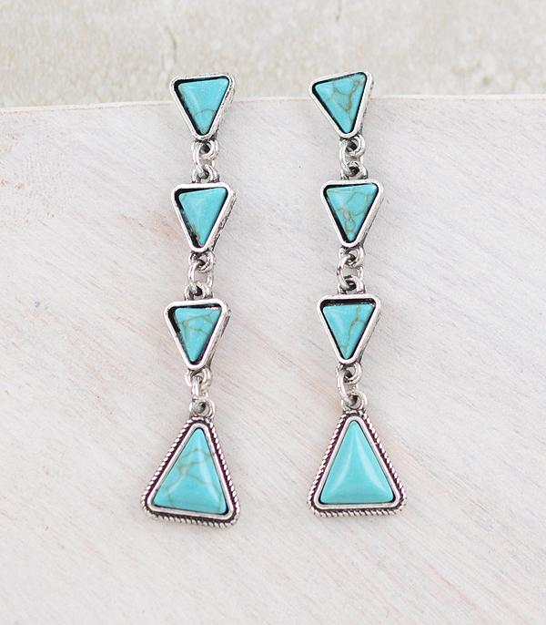 Ace High Trends EARRINGS,WESTERN POST EARRINGS