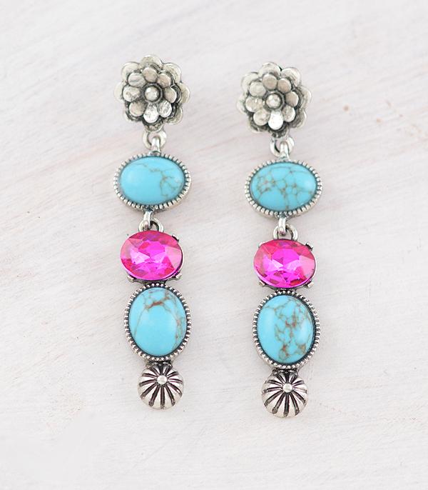 Ace High Trends EARRINGS,WESTERN POST EARRINGS