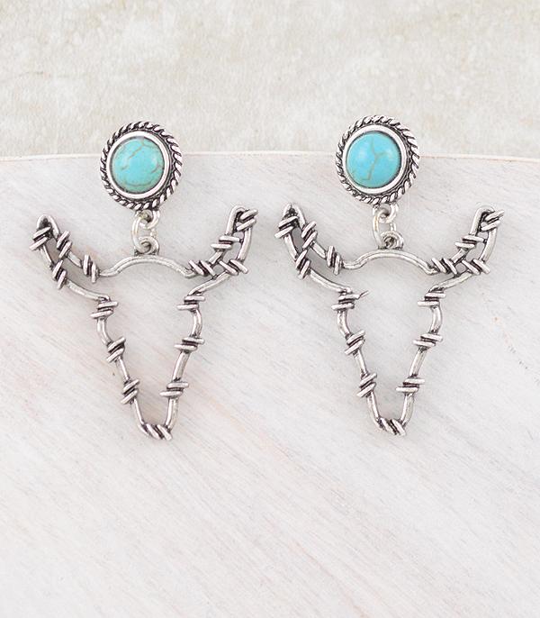 Ace High Trends EARRINGS,WESTERN POST EARRINGS