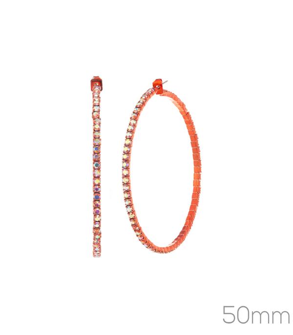 Ace High Trends EARRINGS,HOOP EARRINGS