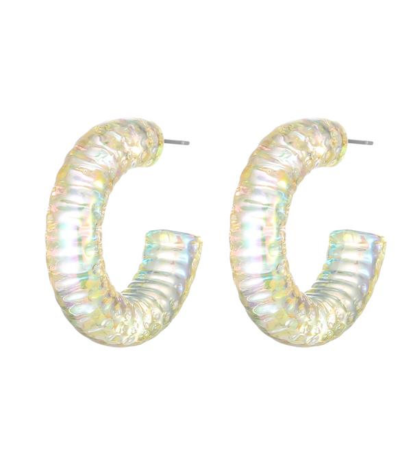 Ace High Trends EARRINGS,HOOP EARRINGS