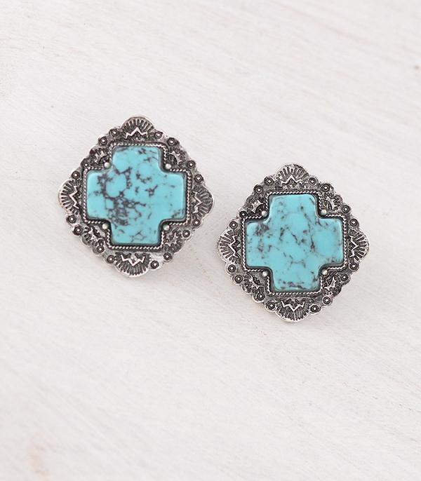 Ace High Trends EARRINGS,WESTERN POST EARRINGS