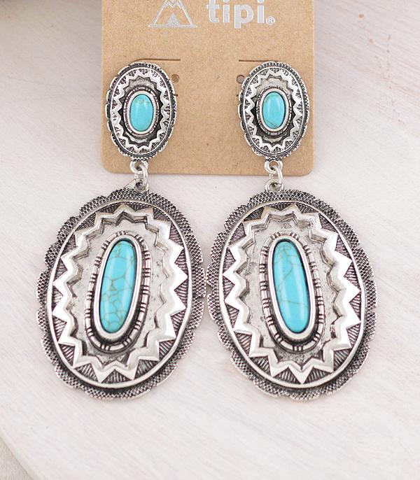 Ace High Trends EARRINGS,WESTERN POST EARRINGS