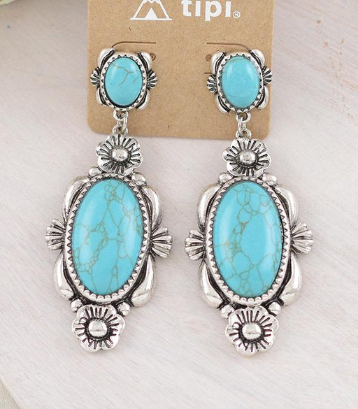 Ace High Trends EARRINGS,WESTERN POST EARRINGS