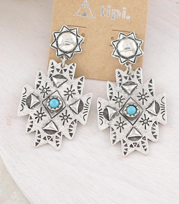 Ace High Trends EARRINGS,WESTERN POST EARRINGS